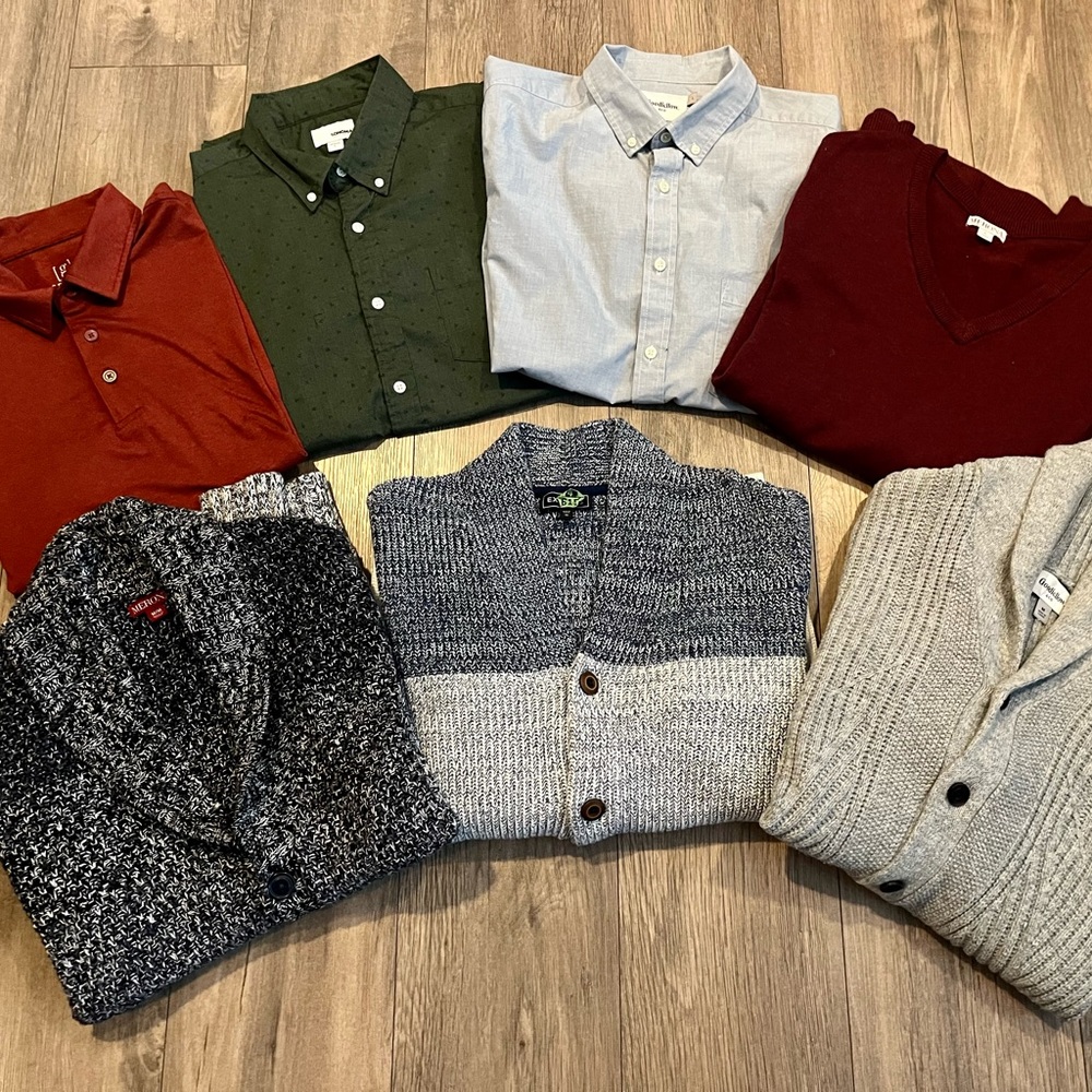 🚫SOLD🚫 Mens Shirt Bundle
